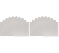 Vaessen creative Gris 1mm d'Épaisseur-30,5 10 Feuilles de Carton de Reliure-Plaque Rigide pour Scrapbooking, Livres Faits Maison et Albums Photos, 30,5 x 30,5 cm (Lot de 2)