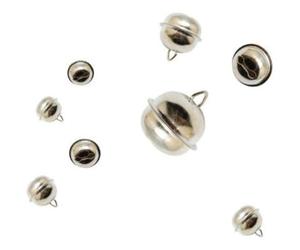 Vaessen Creative I x Lot de 14 Petites clochettes 14 mm Couleur Argent
