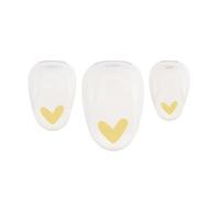 Vaessen Creative Lot Perforatrices 3 pcs - Cœurs - 9 x 13 mm à 35 x 37 mm