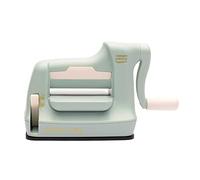 Vaessen Creative Machine de Découpe et de Gaufrage - Cut Easy Mini 7, 5 cm - Vert Menthe - Scrapbooking Matériel pour Embosser, Dies de Découpe, Classeurs de Gaufrage et Loisirs Créatifs