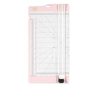 Vaessen Creative Massicot et Plaque de Rainurage, 15,2 x 30,5 cm, pour Scrapbooking, Création de Cartes et Autres Loisirs Créatifs en Papier, Rose