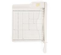 Vaessen Creative Massicot Guillotine - 30,5 x 30,5 cm - Gradué - Blanc Cassé - Coupe Papier pour Scrapbooking et Loisirs Créatifs