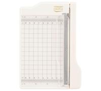 Vaessen Creative Mini Massicot Trim Easy, 10 x 15 cm, Machine pour Couper Cartonné, Papier Mousse, Feuilles de Liège et Autres Matériaux pour Loisirs Créatifs, Blanc, 4 x 6 cm