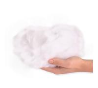 Vaessen Creative Ouate de Rembourrage - 2000 g - Garnissage en Polyester Doux - Bourrage pour Peluche Crochet & Coussin - Hypoallergénique & Lavable