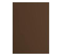 Vaessen Creative Papier Cartonné A4-25 pcs - Hazelnut (Marron) - Feuilles Colorées Lisses 216 g - pour Scrapbooking, Cartes & DIY