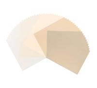 Vaessen Creative Papier Cartonné Couleur Kraft de 200 g - 50 Feuilles Cartonnées Marron Lisses A4 - pour Scrapbooking, Cartes, Étiquettes et Faire-part de Mariage