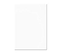 Vaessen Creative Papier Mousse - A4 - 2 mm - 10 feuilles - Blanc - Plaque Mousse Couleur - Fournitures de Loisirs Créatifs - Plaque Caoutchouc