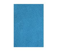 Vaessen Creative Papier Mousse - A4-2 mm - 10 feuilles - Bleu Clair Pailleté - Plaque Mousse Couleur - Fournitures de Loisirs Créatifs - Plaque Caoutchouc
