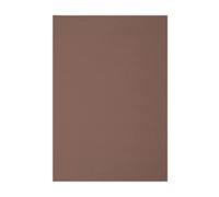 Vaessen Creative Papier Mousse - A4-2 mm - 10 feuilles - Marron - Plaque Mousse Couleur - Fournitures de Loisirs Créatifs - Plaque Caoutchouc