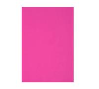 Vaessen Creative Papier Mousse - A4 - 2 mm - 10 feuilles - Rose Fuchsia - Plaque Mousse Couleur - Fournitures de Loisirs Créatifs - Plaque Caoutchouc
