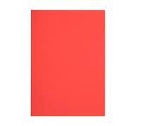 Vaessen Creative Papier Mousse - A4 - 2 mm - 10 feuilles - Rouge Clair - Plaque Mousse Couleur - Fournitures de Loisirs Créatifs - Plaque Caoutchouc