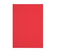 Vaessen Creative Papier Mousse - A4-2 mm - 10 feuilles - Rouge - Plaque Mousse Couleur - Fournitures de Loisirs Créatifs - Plaque Caoutchouc