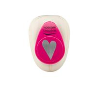 Vaessen Creative Perforatrice Cœur - 2.2 x 15 cm - pour Projets DIY, Papier Scrapbooking, Plastique Fou, Bullet Journaling, Cartes de Vœux, Papier Découpage, Étiquettes, Décorations