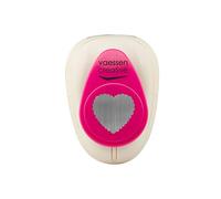 Vaessen Creative Perforatrice Cœur - 2.2 x 2.3 cm - pour Projets DIY, Papier Scrapbooking, Plastique Fou, Bullet Journaling, Cartes de Vœux, Papier Découpage, Étiquettes, Décorations