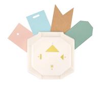 Vaessen Creative Perforatrice d'Angle 4-en-1 - Étiquettes Rétros - Matériel Scrapbooking pour Papier, Journaling, Cartes et Décorations