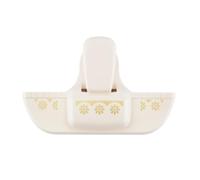 Vaessen creative Perforatrice de Bordure, Sarah Jane, Pour Projets DIY, Scrapbooking, Création de Cartes et Plus, Blanc, 16 x 10 x 6 cm