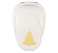Vaessen Creative Perforatrice de Papier, Taille M, Sapin, Pour Projets DIY, Scrapbooking, Création de Cartes et Plus