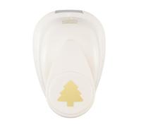 Vaessen Creative Perforatrice de Papier, Taille S, Sapin 1, Pour Projets DIY, Scrapbooking, Création de Cartes et Plus, Pourpre