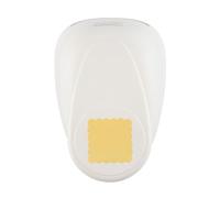 Vaessen Creative Perforatrice de Papier, Taille XXL, Carré Festonné, Pour Projets DIY, Scrapbooking, Création de Cartes et Plus