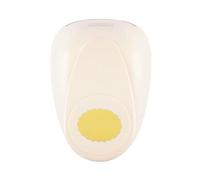 Vaessen Creative Perforatrice de Papier, Taille XXL, Ovale Festonné, Pour Projets DIY, Scrapbooking, Création de Cartes et Plus