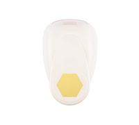 Vaessen Creative Perforatrice Hexagone - 4.4 x5.1 cm - pour Projets DIY, Papier Scrapbooking, Plastique Fou, Bullet Journaling, Cartes de Vœux, Papier Découpage, Étiquettes, Décorations