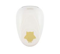 Vaessen Creative Perforatrice Hibou - 3.5 x 3.6 cm - pour Projets DIY, Papier Scrapbooking, Plastique Fou, Bullet Journaling, Cartes de Vœux, Papier Découpage, Étiquettes, Décorations