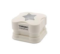 Vaessen Creative Perforatrice Magnétique - Étoile 3,5 x 3,4 cm - pour Scrapbooking, Papier, Cartes et Loisirs Créatifs