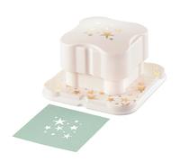 Vaessen Creative Perforatrice Magnétique - Étoiles 3,8 x 3,8 cm - pour Scrapbooking, Papier, Cartes et Loisirs Créatifs