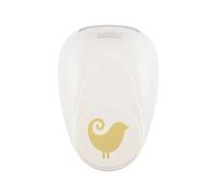 Vaessen Creative Perforatrice Oiseau - 3.3 x 3.4 cm - pour Projets DIY, Papier Scrapbooking, Plastique Fou, Bullet Journaling, Cartes de Vœux, Papier Découpage, Étiquettes, Décorations