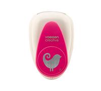 Vaessen Creative Perforatrice Oiseau - 4 x 4.5 cm - pour Projets DIY, Papier Scrapbooking, Plastique Fou, Bullet Journaling, Cartes de Vœux, Papier Découpage, Étiquettes, Décorations