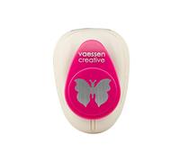 Vaessen Creative Perforatrice Papillon - 1.7 x 2.1 cm - pour Projets DIY, Papier Scrapbooking, Plastique Fou, Bullet Journaling, Cartes de Vœux, Papier Découpage, Étiquettes, Décorations