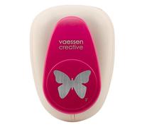 Vaessen Creative Perforatrice Papillon - 5.1 x 6.7 cm - pour Projets DIY, Papier Scrapbooking, Plastique Fou, Bullet Journaling, Cartes de Vœux, Papier Découpage, Étiquettes, Décorations