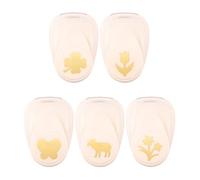 Vaessen Creative Perforatrices Agneau, Narcisse, Papillon, Tulipe, Trèfle à Quatre Feuilles - Printemps - Lot de 5 Pcs - pour Projets DIY, Papier Scrapbooking, Bullet Journaling, Cartes, Décorations