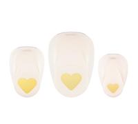 Vaessen Creative Perforeuses de Papier, Cœur, Trois Tailles, Pour Projets DIY, Scrapbooking, Création de cartes et plus - coloris aléatoire, 12,0 x 8,5 x 4,5 cm