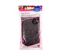 Vaessen Creative Perles à Repasser - Noir - 1100 perles - pour Bijoux, Decorations DIY et Loisirs Créaifs