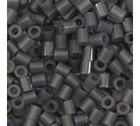 Vaessen Creative Perles à Repasser - Noir Anthracite - 1100 perles - pour Bijoux, Decorations DIY et Loisirs Créaifs