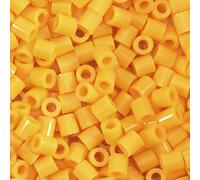 Vaessen Creative Perles à Repasser - Ocre Jaune - 1100 perles - pour Bijoux, Decorations DIY et Loisirs Créaifs