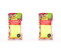 Vaessen Creative Perles à Repasser - Vert Glow in the Dark - 1100 perles - Phosphorescent - pour Bijoux, Decorations DIY et Loisirs Créaifs (Lot de 2)