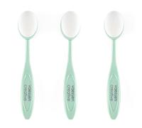 Vaessen Creative Pinceaux Mélangeurs 3 pcs-2,7 x 4 cm-Brosse de Mélange pour Encre et Peinture-pour Cartes, Scrapbooking, Mixed Media et Loisirs Créatifs, Menthe, Set de 3 Pièces