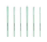 Vaessen Creative Pinceaux Mélangeurs Détail 6 pcs - 6 x 150 mm à 10,5 x 150 mm - Brosse de Mélange pour Encre et Peinture - pour Cartes, Scrapbooking, Mixed Media et Loisirs Créatifs