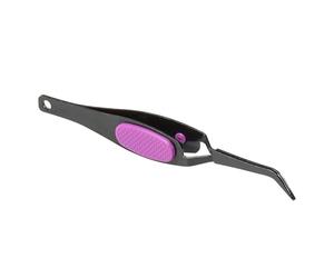 Vaessen Creative Pinces pour Loisirs Créatifs, Pointe de Précision Angulaire, Prise en Main Facile, pour Loisirs Créatifs DIY, Scrapbooking, Decoupage, Maquettisme et Plus, Noir