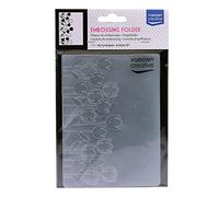 Vaessen creative Plaque d'embossage, Printemps 14,6 x 10,8 x 0,5 cm, 1 pièce, d'anniversaire, Naissance, Cartes de Noël et Loisirs Créatifs en Papier, Transparent, 6x10,8x0,5 100605-016