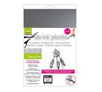 Vaessen creative Plastique Fou, Argent, 4 Feuilles, Taille 21 x 30 cm, Amusants Projets d'art et de Loisirs Créatifs pour Tous Les âges