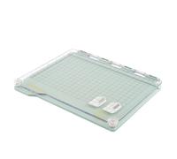 Vaessen Creative Presse à Tampons Stamp Easy 22 cm x 16,6 cm - Plateforme d'Estampage Vert Menthe - pour Tampons Transparents et Scrapbooking