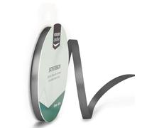 Vaessen Creative Ruban Satin - Gris - 100 m x 6 mm - Bolduc - Biais de Couture - pour Cadeau, Emballage, Bouquet Mariage, Cheveux et Ballon