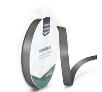 Vaessen Creative Ruban de satin double, Acier, 9mm, Taille Unique, Set de 10 Pièces