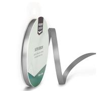 Vaessen Creative Ruban de satin double, Argent, 6mm, Taille Unique, Set de 10 Pièces