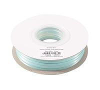 Vaessen creative 301002-5011 Ruban Satin, 3mm x 100m, Éclat Élégant pour Créer des Cartes, Scrapbooks, Emballage Cadeaux et Autres Projets Créatifs, Aqua, Set de 100 Pièces