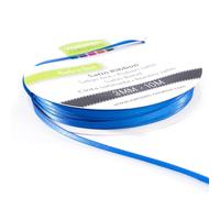 Vaessen Creative Ruban Satin, 3mm x 10m, Éclat Élégant pour Créer des Cartes, Scrapbooks, Emballage Cadeaux et Autres Projets Créatifs, Bleu, 3 mm, Set de 10 Pièces