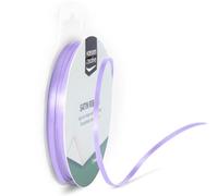 Vaessen Creative Ruban de satin double, Lavande, 3mm, Tissu, Taille Unique, Set de 10 Pièces